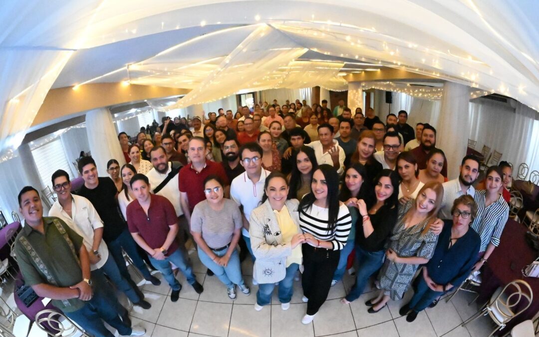 Sostiene Olga Sosa Asamblea Informativa en Tampico