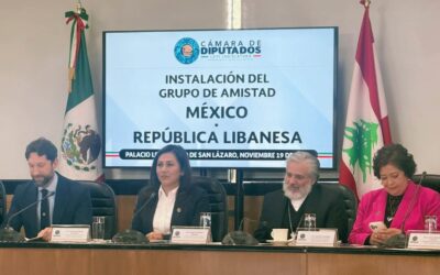 Participa Arzobispo Ignacio Samaán en sesión inaugural del Grupo de Amistad México–Líbano en San Lázaro