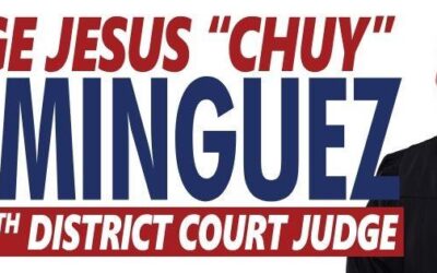 Anuncia Juez Jesús «Chuy» Domínguez campaña para juez del Distrito 111 en Webb County
