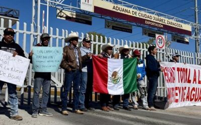 Bloquearon y saturaron puente en Ciudad Juárez