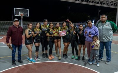 Surgen Primeros Campeones del Torneo de Básquetbol del INDE “Doctor Américo Villarreal Anaya”