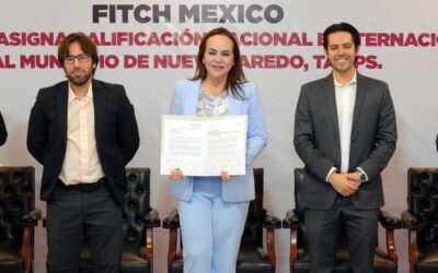Consolida Carmen Lilia Canturosas Finanzas Sanas Dan a Nuevo Laredo Calificación ‘AAA’ de Moody’s