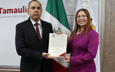 Secretaría de Finanzas Fortalece Atención de Oficina Fiscal en Matamoros con Nuevo Nombramiento