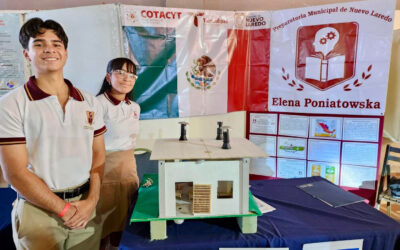 Destacan estudiantes a Nuevo Laredo en Feria Científica Internacional