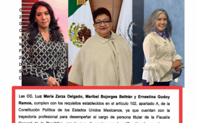 Presenta Sheinbaum Terna Femenina Para Encabezar la FGR