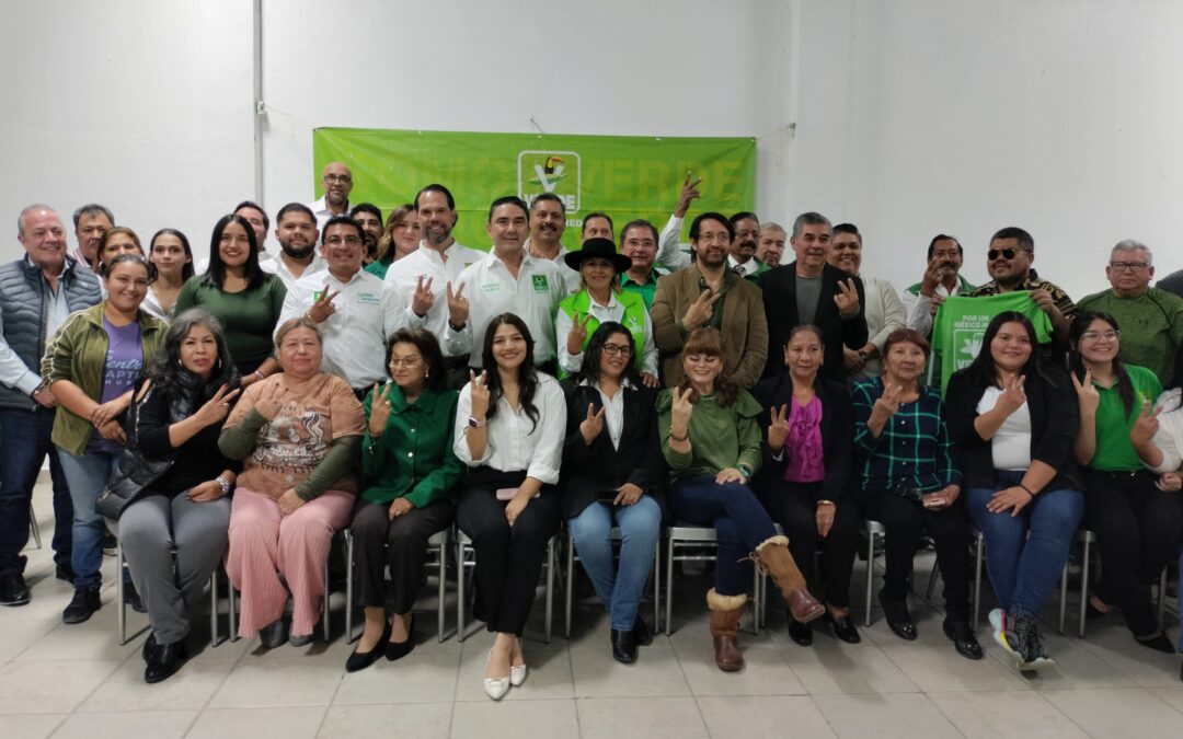Toma Protesta Comité Municipal del PVEM en Nuevo Laredo