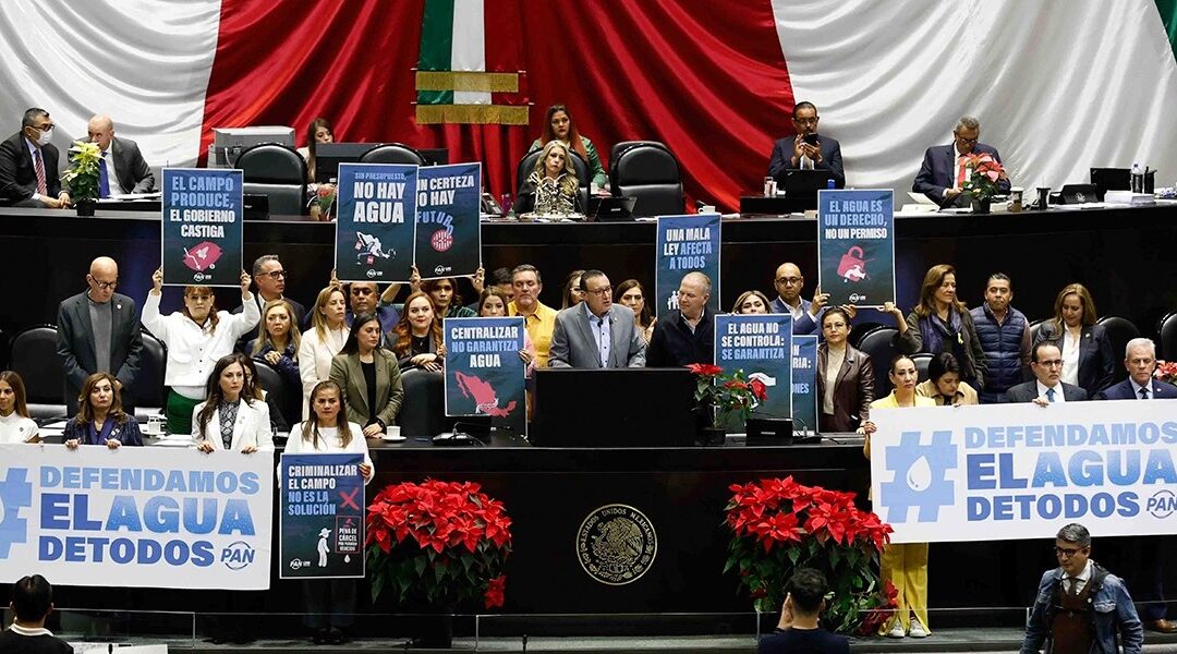 Aprueba Cámara en lo General Ley de Aguas