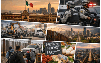 Cierra México 2025 con Escenario de Reacomodo Político, Retos Económicos y Tensiones