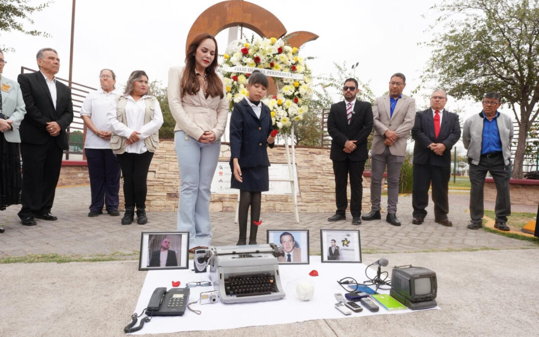 Encabeza Alcaldesa Homenaje a Periodistas en su Día Nacional