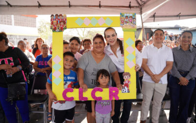 Entrega Alcaldesa Obras Deportivas y de Bienestar Comunitario