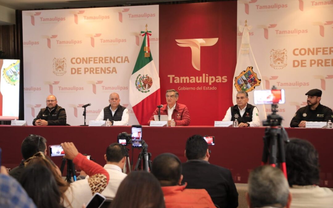 Presenta Tamaulipas Informe de Reducción en Todos los Delitos