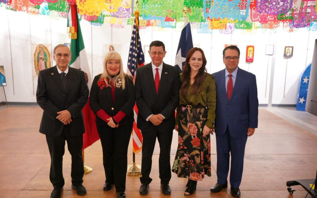 Destaca Alcaldesa Carmen Lilia Canturosas Fortaleza Binacional de los Dos Laredos Durante Informe Consular