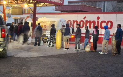 Se Saturan Gaseras por Anuncio de Bajas Temperaturas en la Región