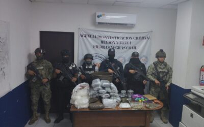 Aseguran Droga Sintética y Marihuana en Piedras Negras