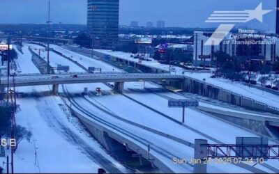 Mantiene TxDOT Alerta por Clima Invernal en Texas