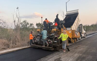 Informa Gobierno de Camargo Avance en Rehabilitación del Libramiento Bicentenario