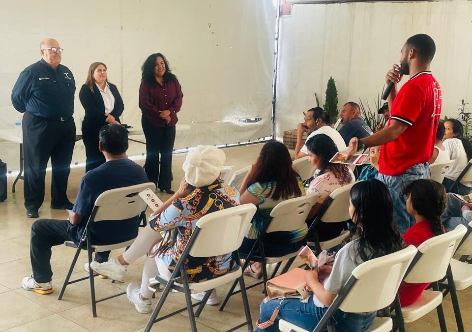 Fortalecen Acompañamiento a Migrantes Extranjeros en la Frontera