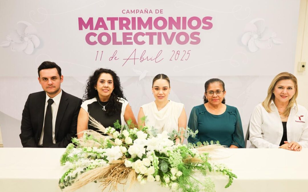 DIF Victoria Inicia Registro Para Campaña de Matrimonios Colectivos