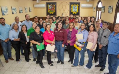 Encabeza Ernestina Perales Gestión Histórica para Fortalecer Infraestructura Educativa en Camargo