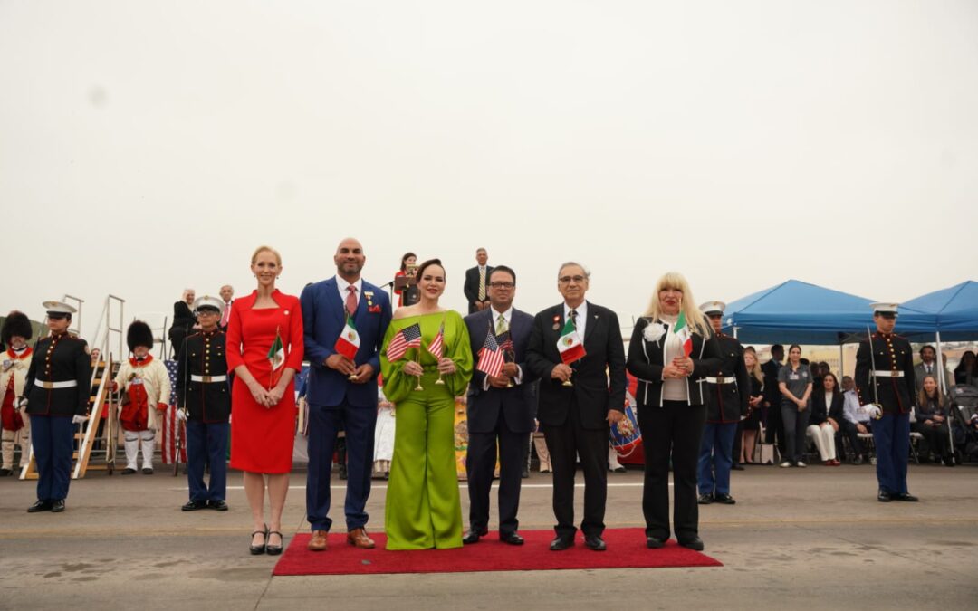 Ratifican Los Dos Laredos Alianza Binacional en Histórica Ceremonia del Abrazo