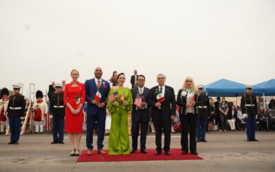 Ratifican Los Dos Laredos Alianza Binacional en Histórica Ceremonia del Abrazo