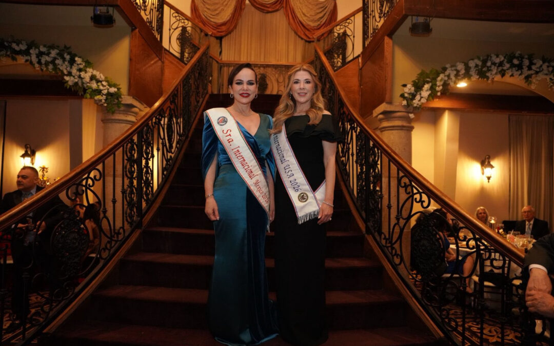 Recibe Carmen Lilia Canturosas Galardón Señora Internacional por Liderazgo Binacional