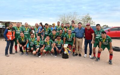 Reafirma Jorge Luis Miranda Respaldo al Fútbol Local