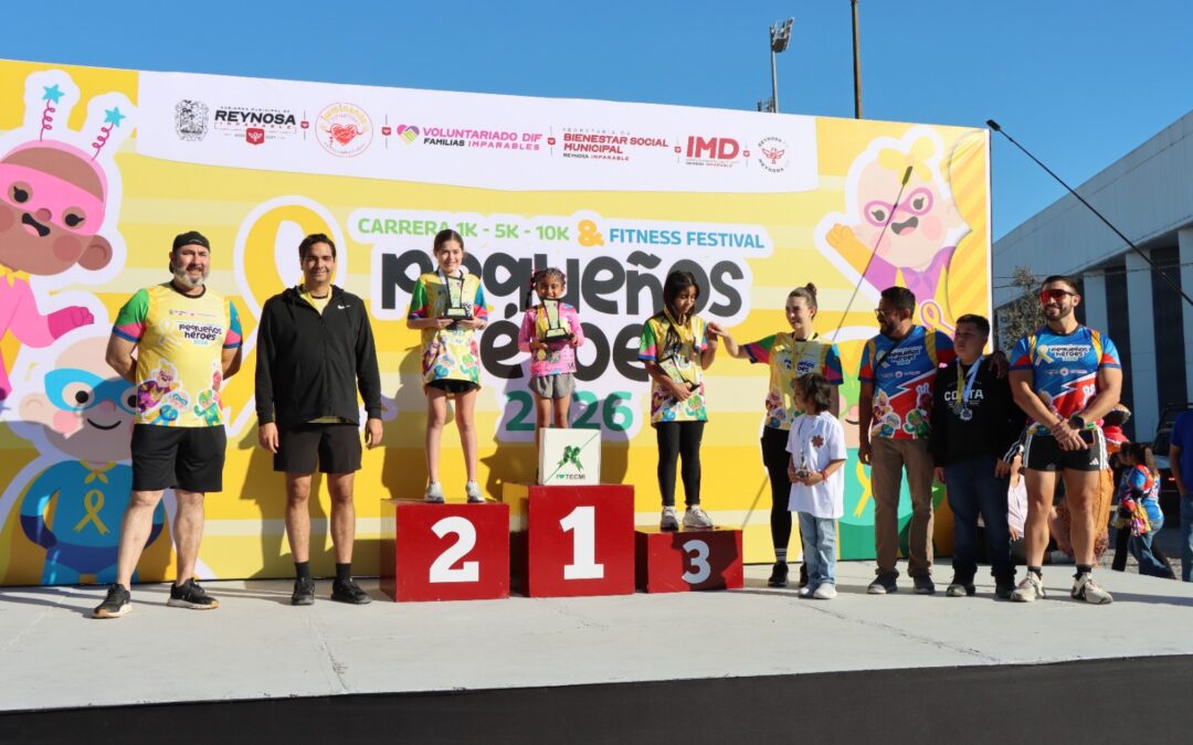 Fomenta Gobierno de Reynosa Participación Infantil en Atletismo