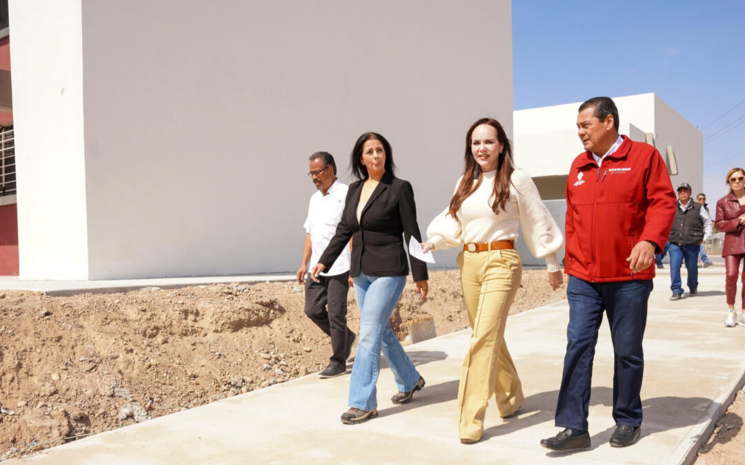 Supervisa Carmen Lilia Nueva Escuela en El Progreso y Consolida Inversión en Educación