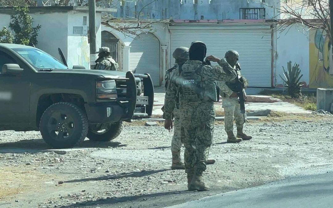 Reporta Gobierno situación de riesgo en ejido Sandoval; activan operativo conjunto