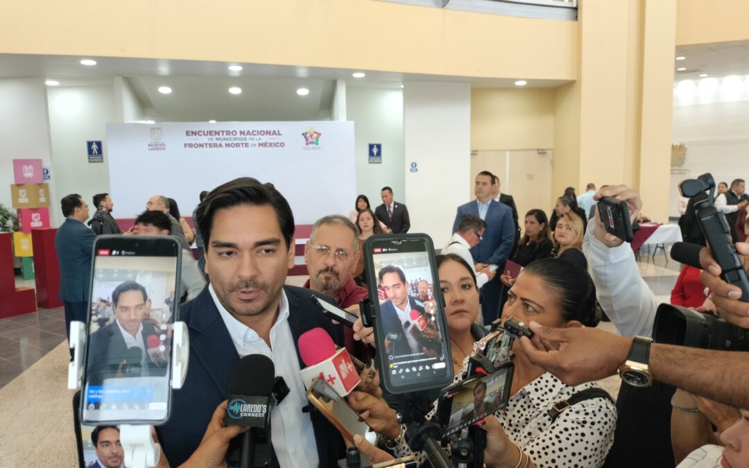 Impulsa Carlos Peña Ortiz Agenda Fronteriza en Cumbre Celebrada en Nuevo Laredo