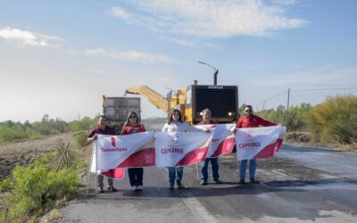 Arranca Rehabilitación Carretera en Camargo