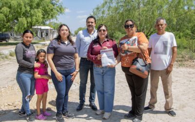 Entrega Ernestina Perales Drenaje Sanitario al Cien por Ciento