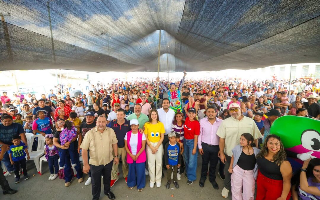 Encabezaron Carlos Peña Ortiz y Alejandra Yelitza Garza Día de la Familia con Miles de Reynosenses