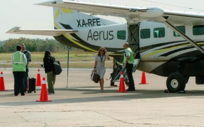 Inicia Aerus vuelos de Tampico a Monterrey