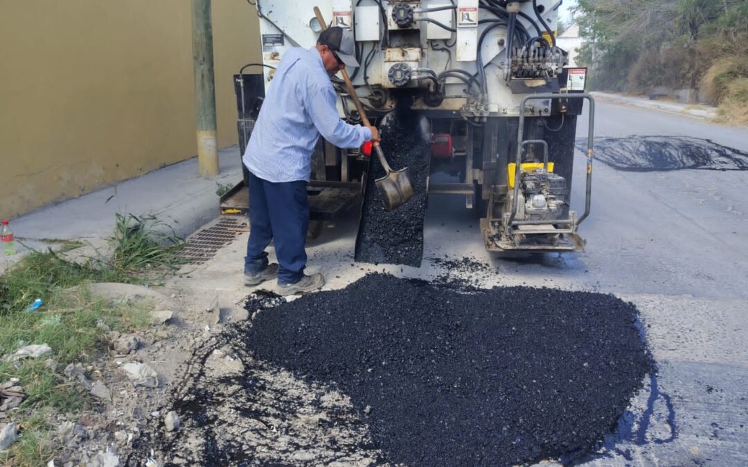 Reparó Gobierno de Reynosa vialidades en Jacinto López y Ampliación Puerta Grande