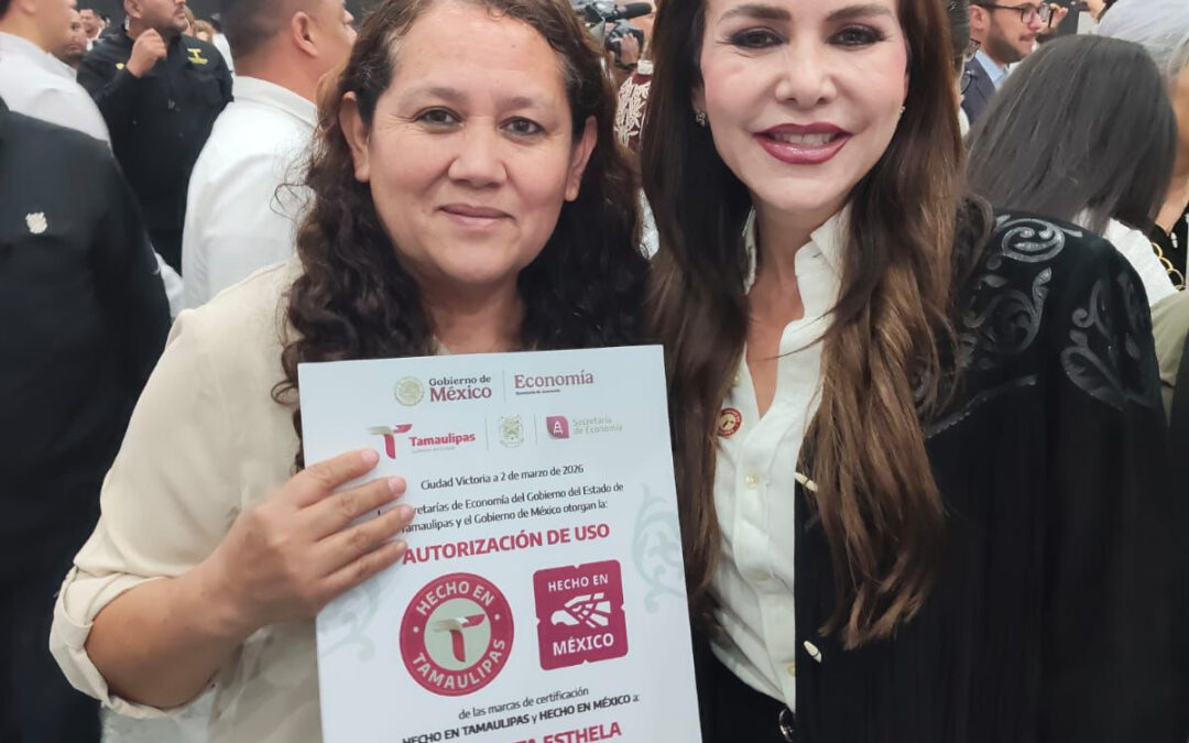 Recibe Neolaredense distintivos “Hecho en México” y “Hecho en Tamaulipas”