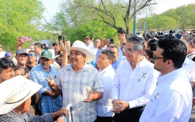 Reconocen Ejidatarios de Llera Respaldo de Américo Ante Problemática con Empresa Eólica