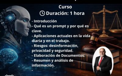 Convoca Barra de Abogados a curso Gratuito Sobre Inteligencia Artificial
