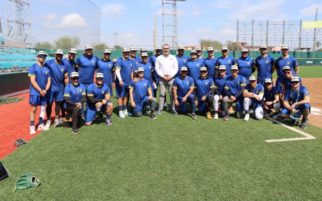 Apoya Gobierno de Reynosa Campamento de Beisbol de Club Rieleros