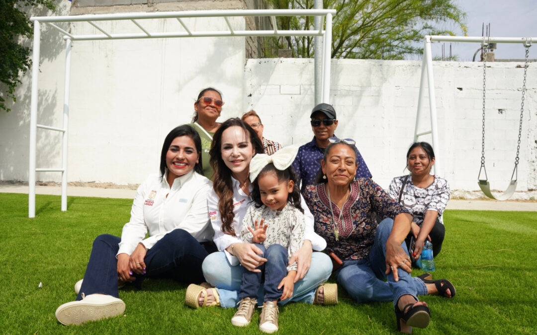 Inaugura Carmen Lilia Espacio Recreativo en Arroyo El Coyote