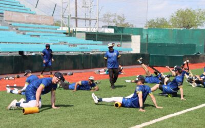 Exhiben Poder en Reynosa Peloteros de Rieleros de Aguascalientes