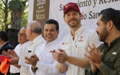 Conmemora Lalo Gattas Día del Agua en Río San Marcos