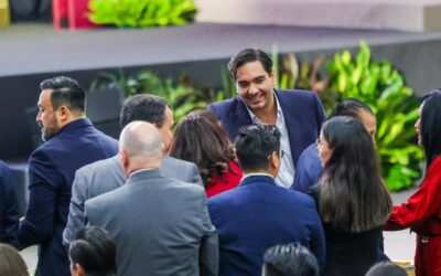 Asistió Alcalde Carlos Peña Ortiz a Cuarto Informe de Gobierno del Gobernador Américo Villarreal Anaya