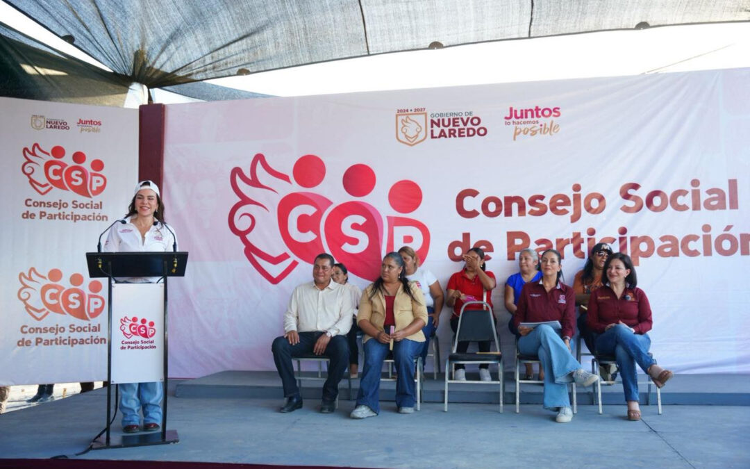 Conforman Vecinos Octavo Consejo Social de Participación en Nuevo Laredo