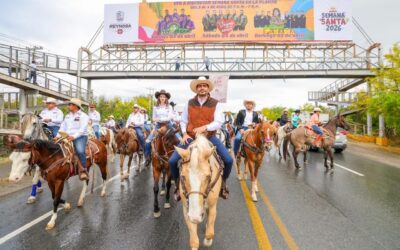 Celebró Carlos Peña Ortiz Tradicional Cabalgata 2026