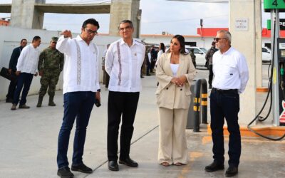Supervisa Gobernador Operaciones de la Gasolinera del Pueblo
