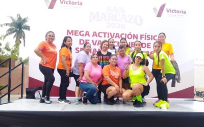 Registra Gran Exito Zumbatón «Quédate en Victoria»
