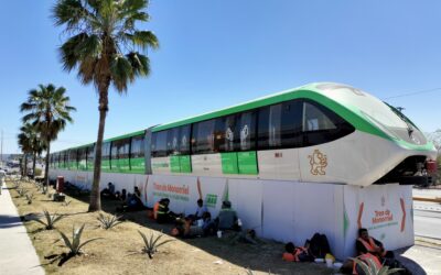 Avanza Obra de  Monorriel en Monterrey Rumbo al Mundial 2026