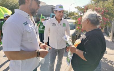 Refuerza Partido Verde Acercamiento con la Ciudadanía